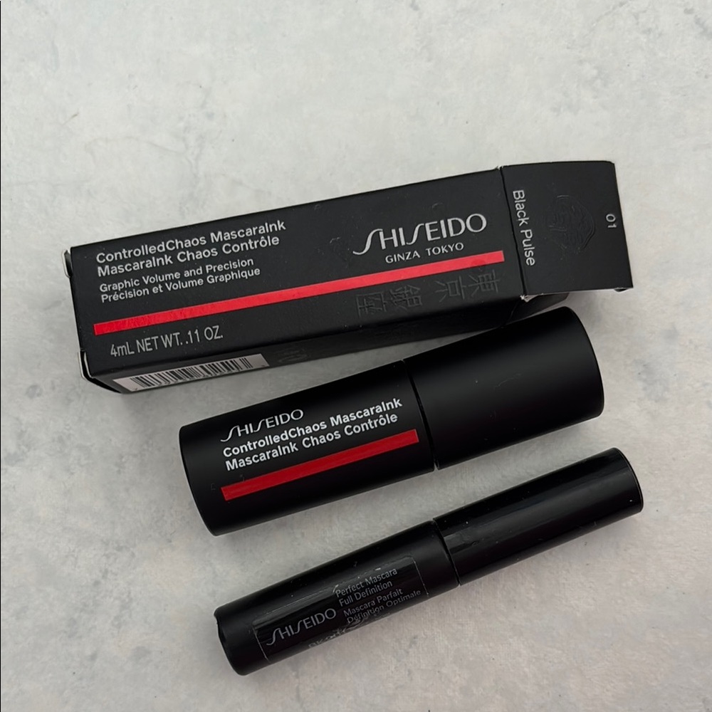 2 Shiseido Mascara